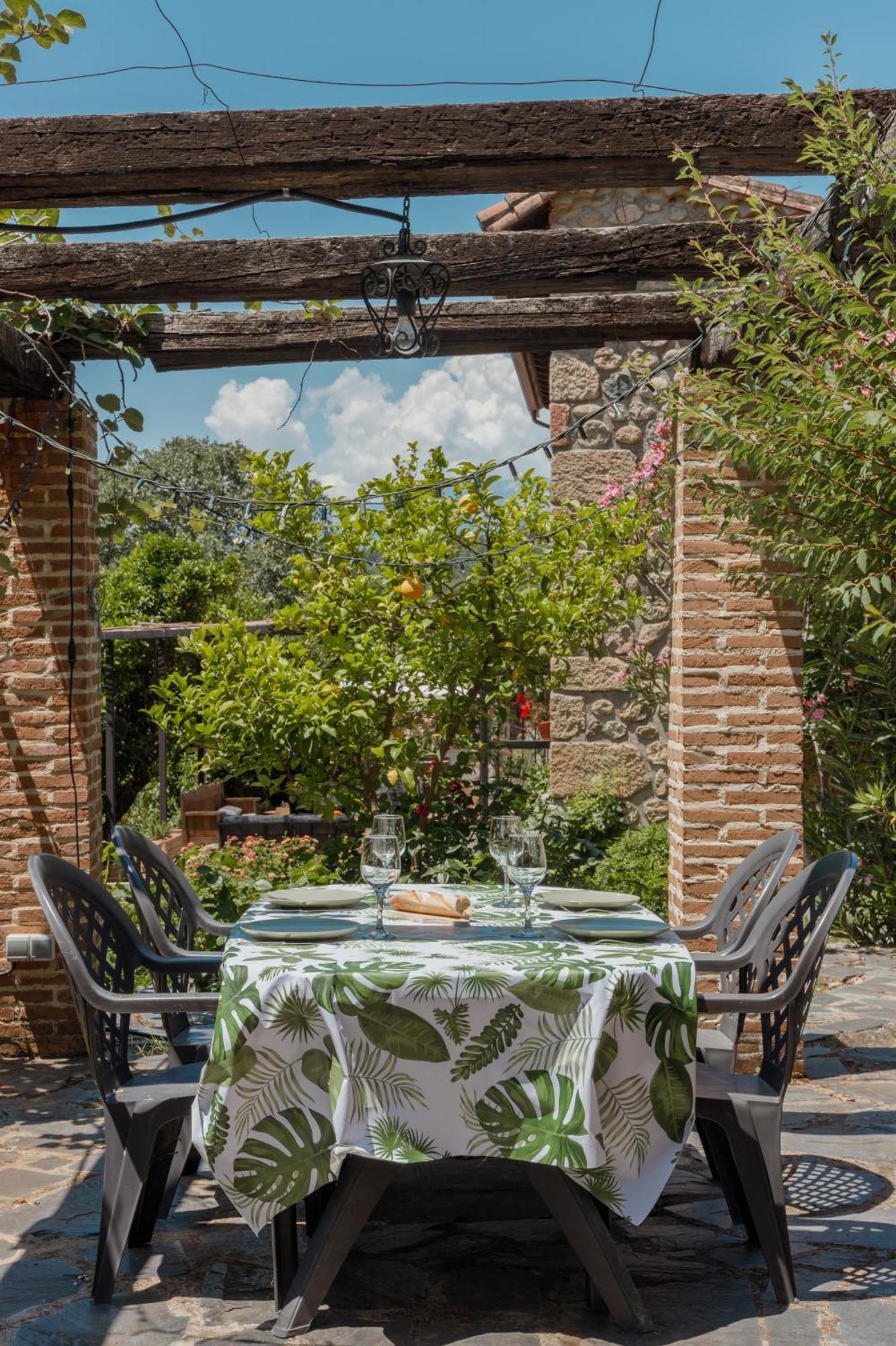 Casa Rural En Candeleda Con Piscina Y Un Maravilloso Jardin Exterior foto